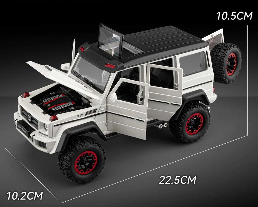 RC Джип с Дистанционно Brabus Mercedes-Benz G-Class G500 Колекционерски