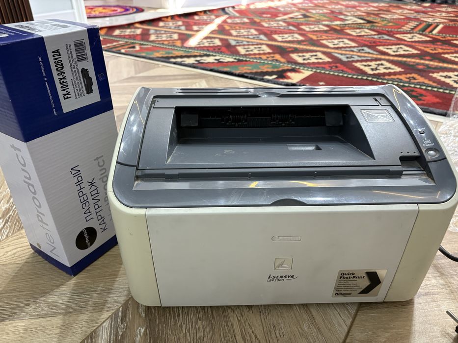 принтер чернобельый Canon