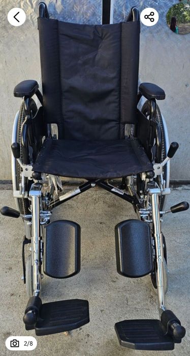 Fotoliu rulant/scaun cu rotile sezut 35 cm pt copii