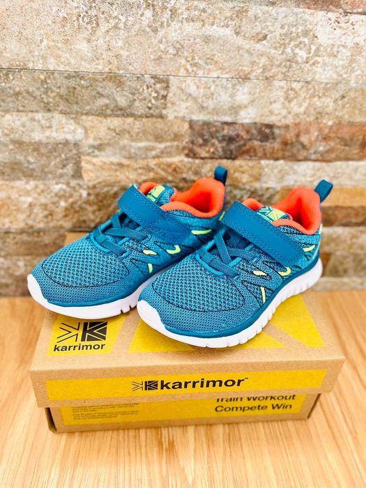 Karrimor Duma 5 Blue-Lime  -  Детски Спортни Маратонки
