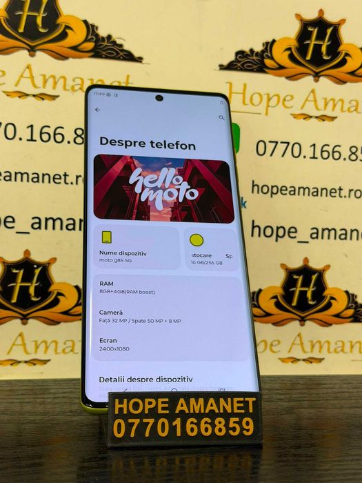 Hope Amanet P10/MOTOROLA G85 5G