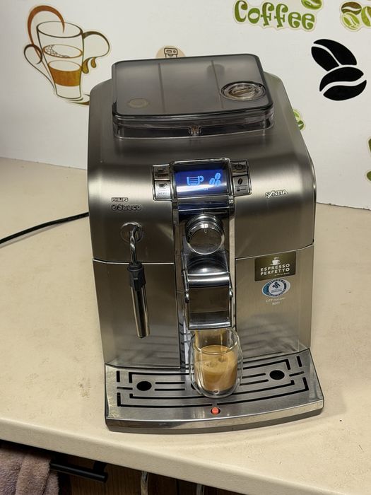Кафемашина кафе автомат Saeco Syntia с гаранция