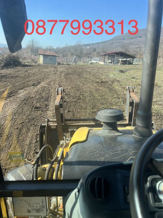 Услуги с комбиниран и мини багер!Почистване на трудно достъпни места