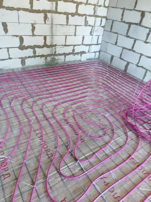 Тёплые полы отопления. В Астане и за пределами