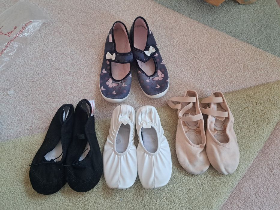Лот цвички, пантофки