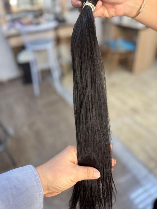 Натуральные волосы 60 см 61 гр