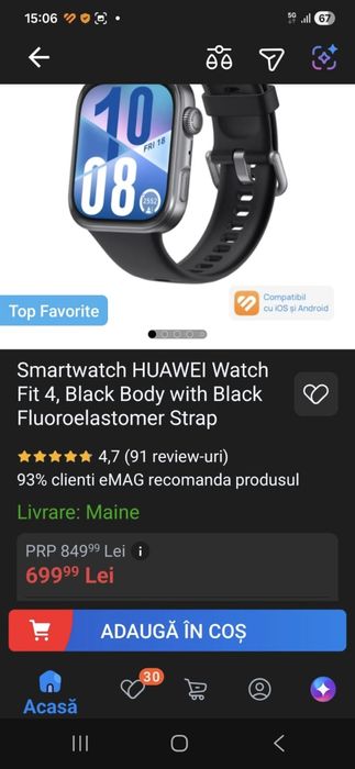 Huawei Watch Fit 4