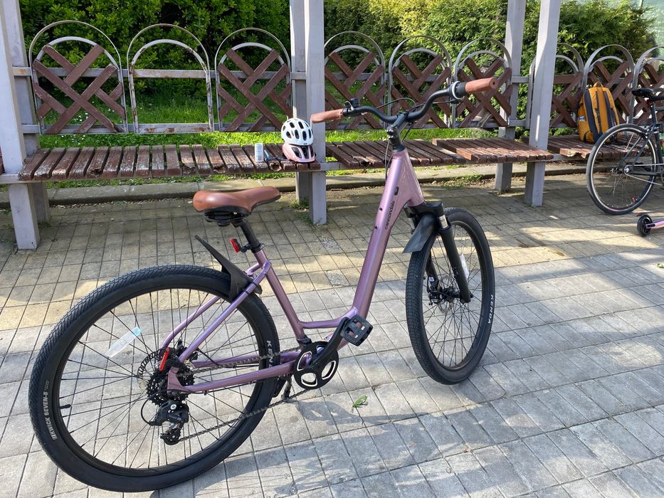 Велосипед Cannondale Adventure 2 Lavender – Комфортен градски байк