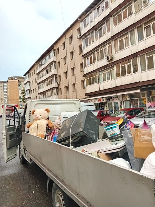 Transport moloz mobilă etc