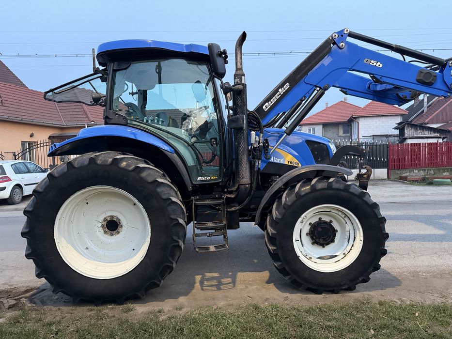 Vând tractor new holland T6040 cu încarcator frontal