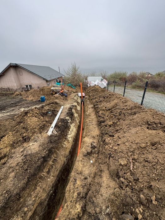 Montaj fose septice, sisteme de captare ape pluviale, drenaje