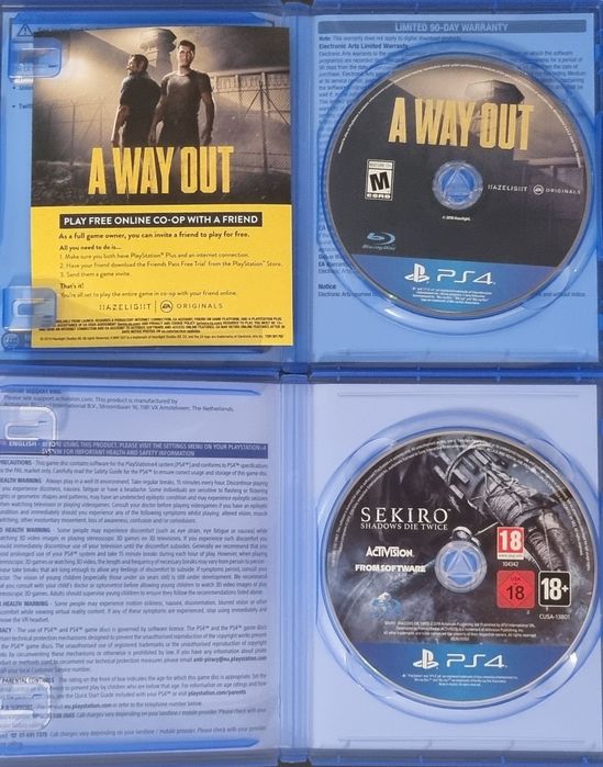 Игри ps4-5 playstation4-5 пс4-5 плейстейшън4-5 Sekiro A Way Out