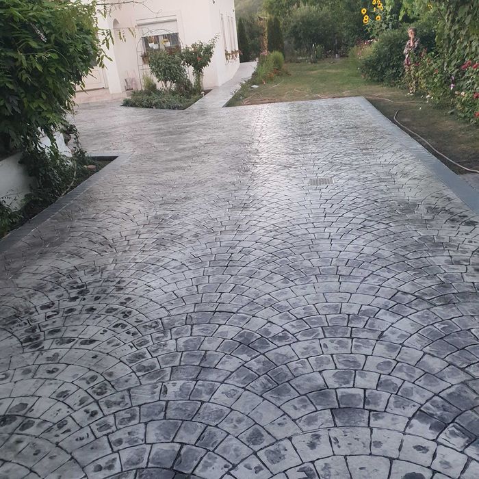 Beton amprentat si elicopterizat
