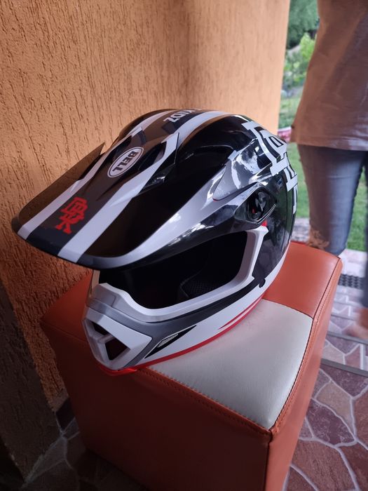 Casca moto aventura noua