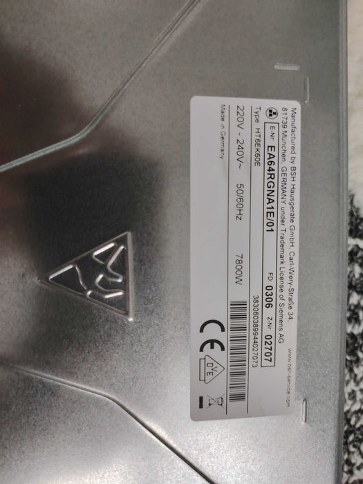 Plita electrica Siemens