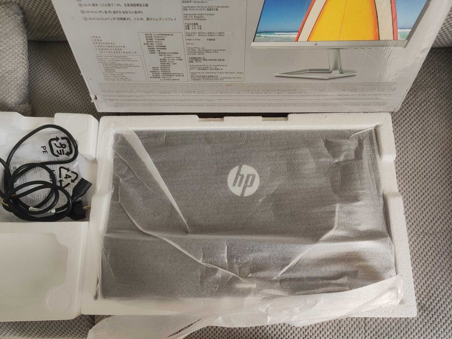 Монитор 23.8" HP 24f, Full HD, IPS, Ultra slim