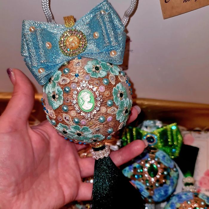 Подарочный набор ёлочных шаров