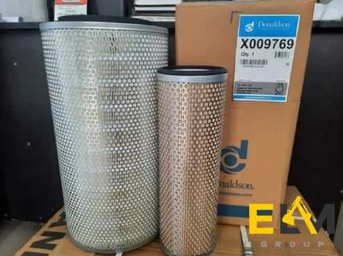 Купить фильтр воздушный масляный для Cat Hitachi Komatsu Hyundai JCB