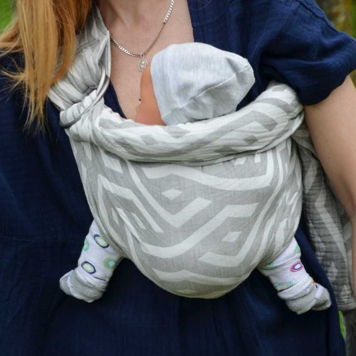 Муселинов слинг с халки Nashsling | ринг слинг от памук 0+