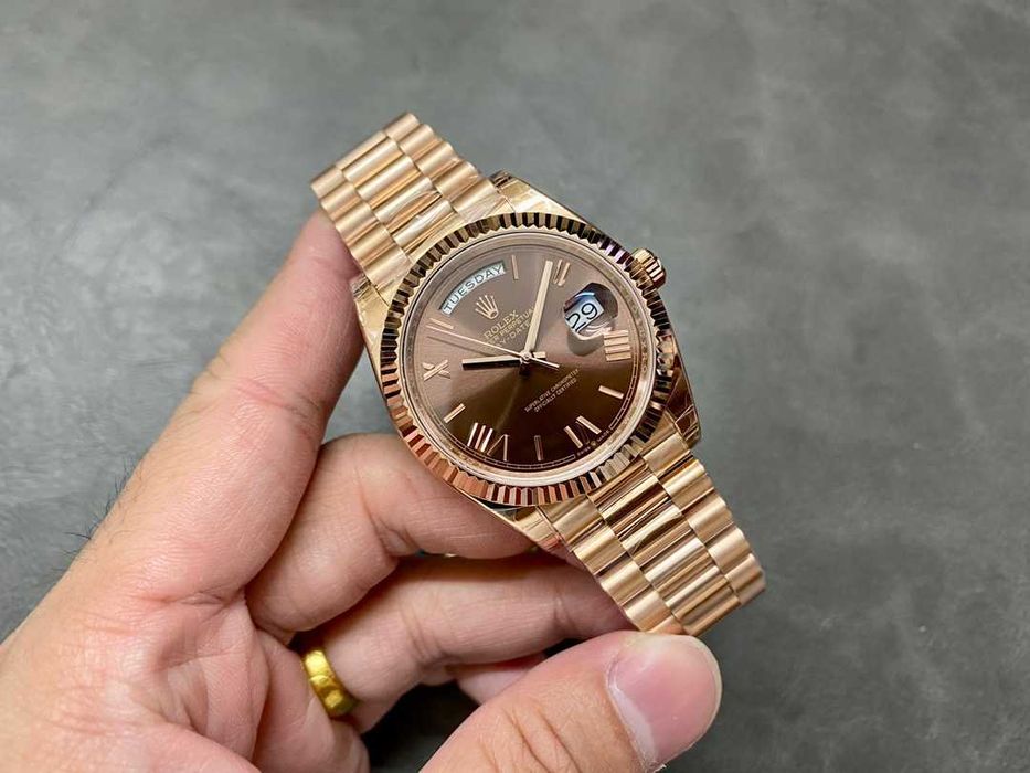rolex day-date 40mm choholate