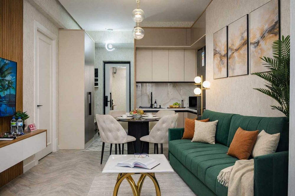 В U-Tower 2-х комнатные апартаменты бизнес-класса посуточно