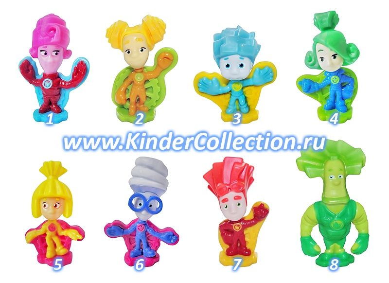Фиксики киндер 2016