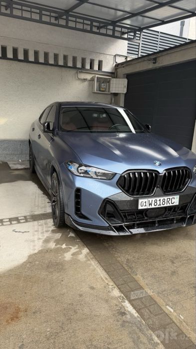 Бмв X 6 i 40 темно синий матовый
