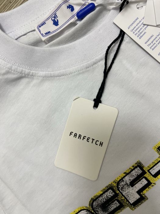 Tricou Off White bărbați nou nouț mărimea L