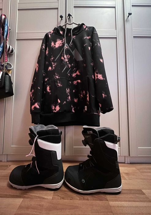 Vand Hanorac Snowboard Dama Protest + Boots NIDECKER ONYX COILER