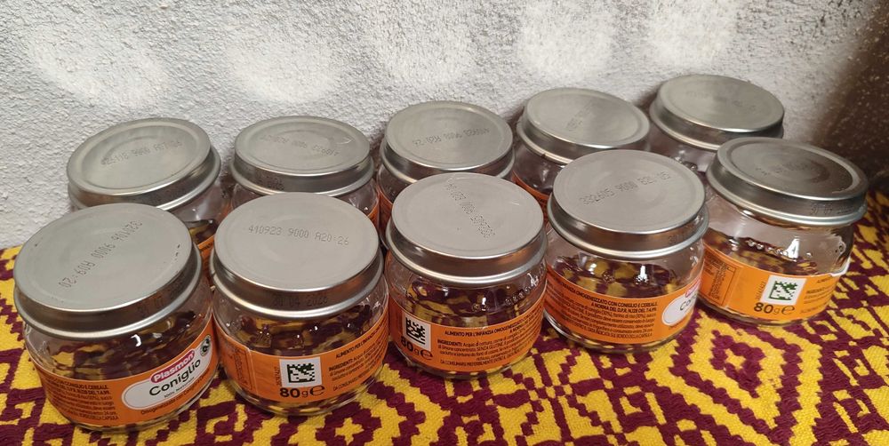 Бурканчета от бебешки пюрета