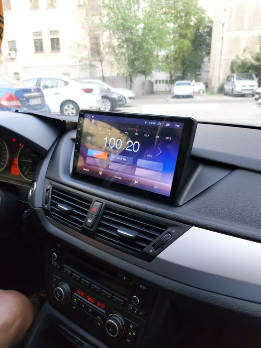 Navigatie Android BMW X1 E84 2009-2012 Waze YouTube GPS BT USB