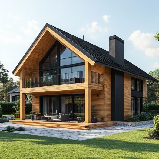 BarnHouse под ключ от 540 долларов за м²