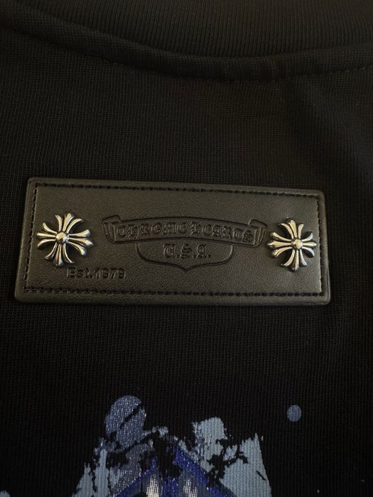 Chrome Hearts-Автентична чисто нова мъжка тениска Л размер