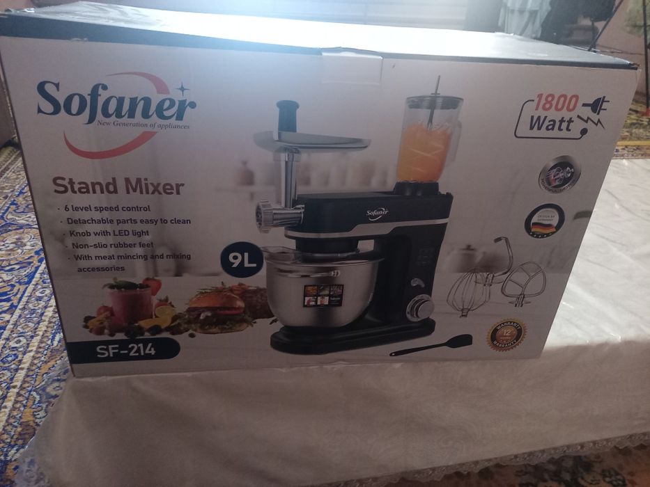 Кухонный миксер 9 литров