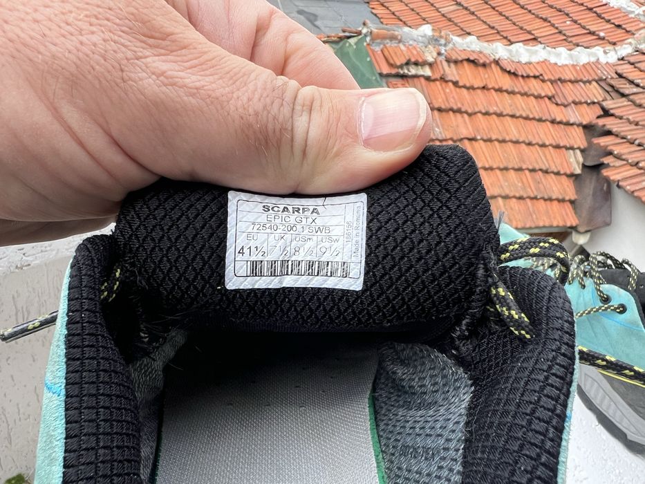 Scarpa Epic 41 1/2 Gore-Tex Vibram