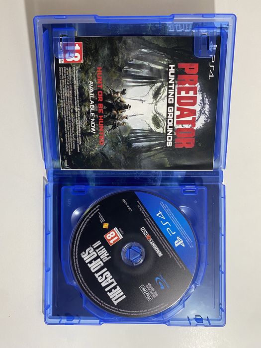 Ps4 диск the last of us 2
