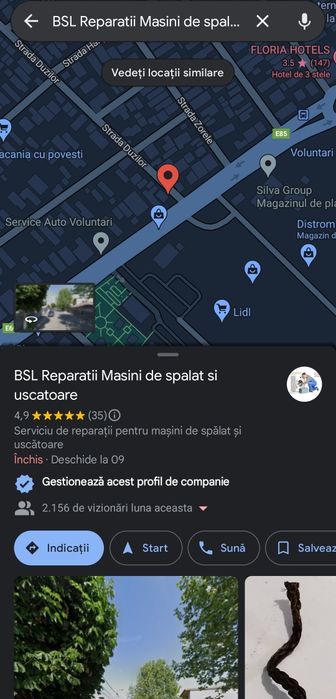 Reparatii masini de vase, masini de spalat rufe, uscatoare