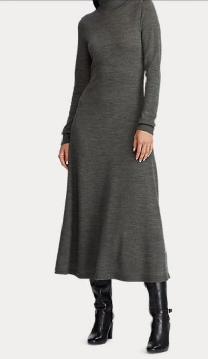 Polo Ralph Lauren wool grey dress
