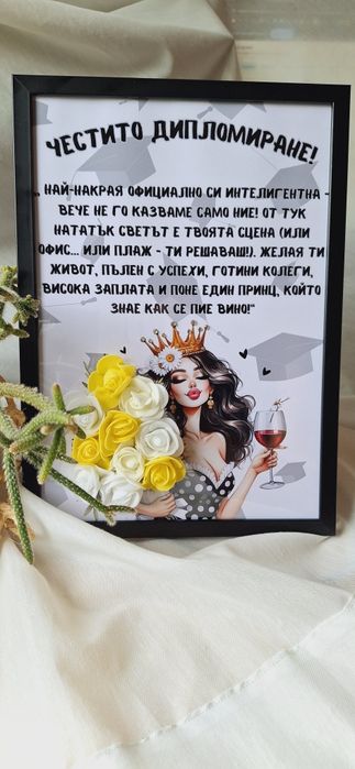 3Д Постер за абитуриенти