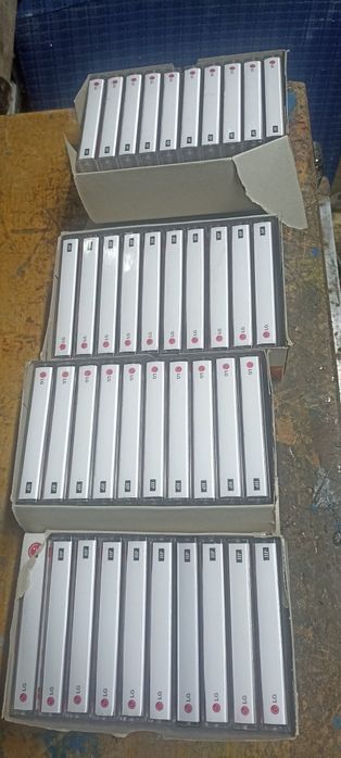 LG аудиокассеты новые и б/у