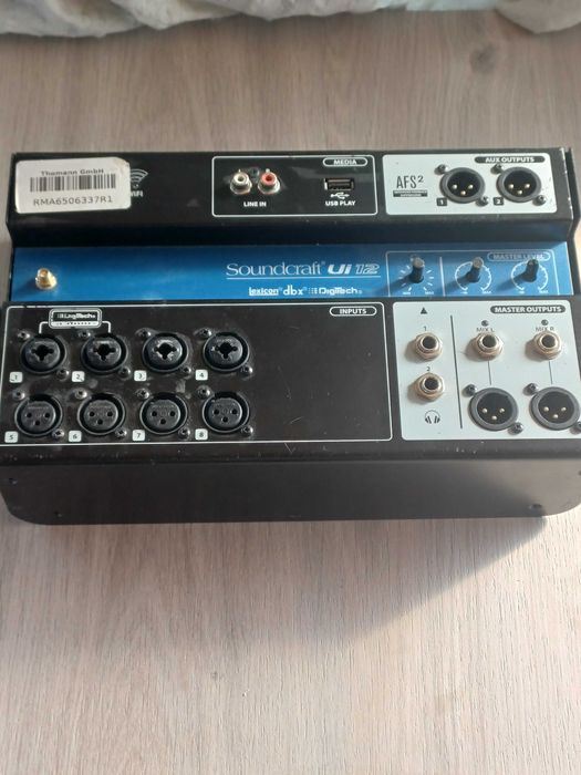 mixer sound craft  pt ;piese