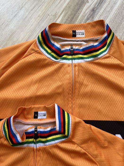 MOLTENI ретро тениски за колоездене XL и S комплект