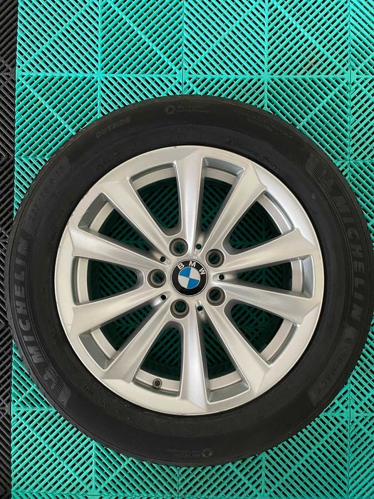Jante cu anvelope vara Michelin 225 55 R17 Bmw seria 5 F10 F11 OE