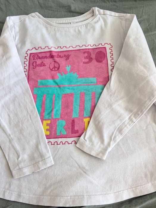 Lot bluze și 1 rochita 104 fetita stare bună