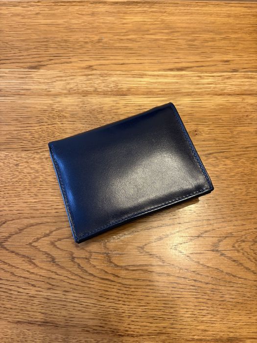 Portofel din piele albastru