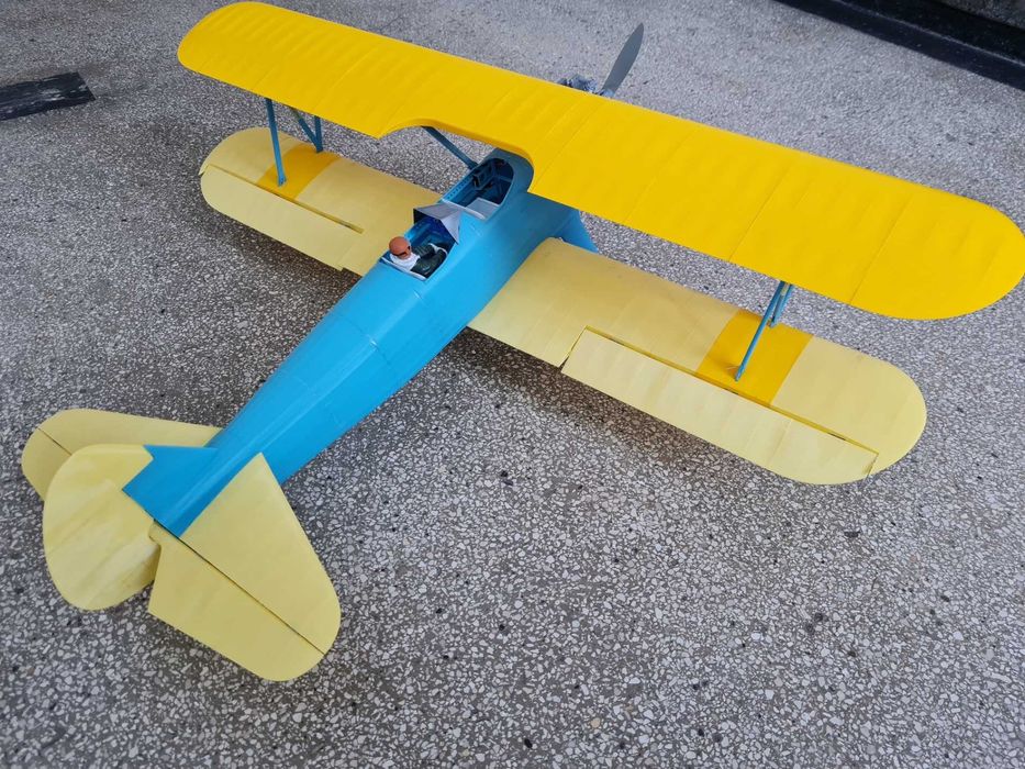 Avion macheta Stearman PT-17 Kaydet /3D print pentru RC
