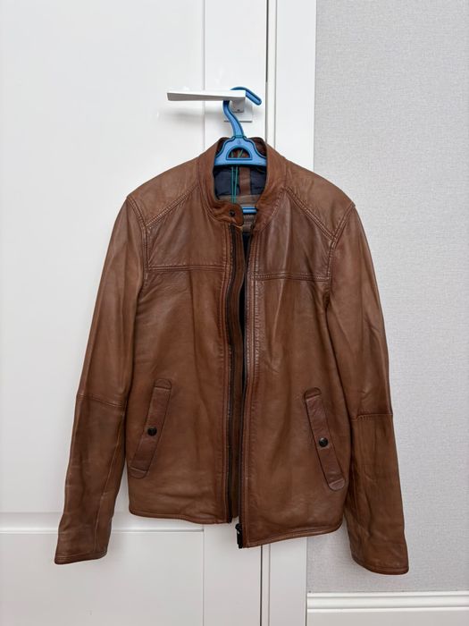 Куртка кожаная Massimo Dutti