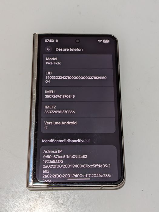 Google Pixel Fold 256gb