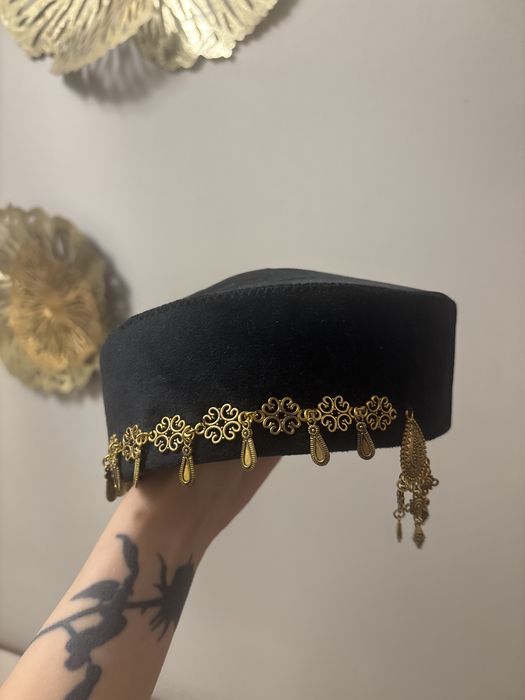 Беретка в этническом стиле