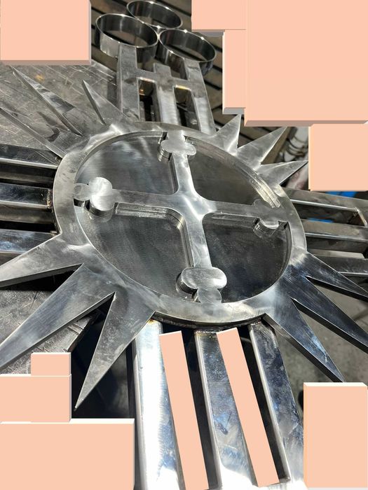 Executam CRUCI din otel inox, la comanda, orice marime si model